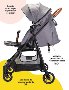 Carriola ultracompacta View 360 Safety 1St plegable