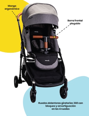 Carriola ultracompacta View 360 Safety 1St plegable