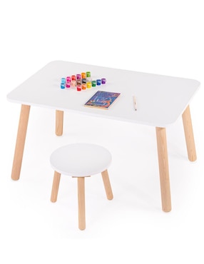 Set De Mesa Infantil Para Pintar Duduk