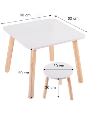 Mesa con silla armable HomeSchool Duduk
