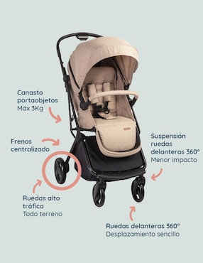 Carriola travel system Bebesit plegable