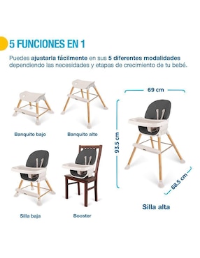 Silla alta Shimy