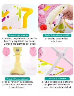Andadera para niña