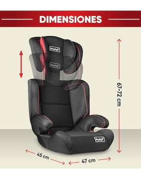 Autoasiento convertible Motek Ova