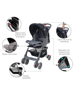 Carriola ultraligera D´Bebé D'Bebé plegable