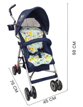 Carriola de bastón The Baby Shop plegable
