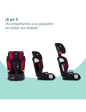 Autoasiento Joie Elevate Red