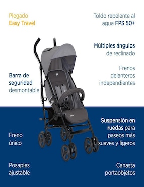Carriola estándar Joie plegable