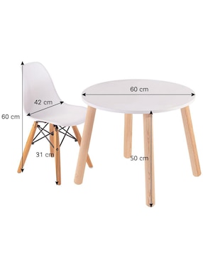 Mesa con silla Kids Duduk