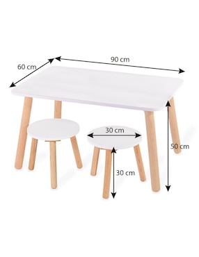 Mesa con silla armable Toddlers Duduk
