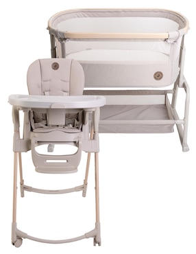 Set Silla Alta Maxi Cosi Graphite Collection Classic Oat