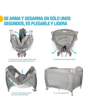 Cuna de viaje Shimy