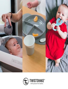 Taburete Twistshake de polipropileno