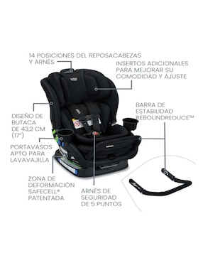 Autoasiento convertible Britax Poplar S