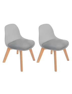 Silla 2 piezas Frankfurt Duduk de plástico