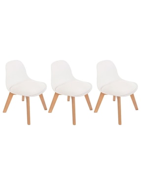 Silla 3 piezas Frankfurt Duduk de plástico