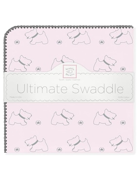 Frazada De Tejido Microfibra Swaddledesigns Para Bebé Niña