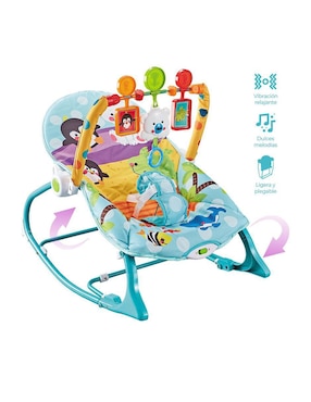 Mecedora eléctrica Baby Chair Likëpink de algodón