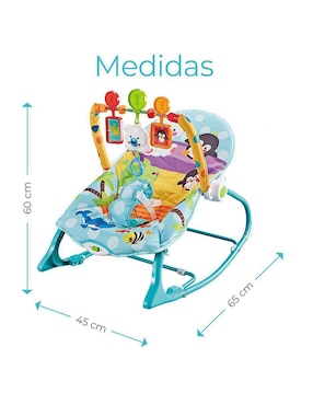 Mecedora eléctrica Baby Chair Likëpink de algodón