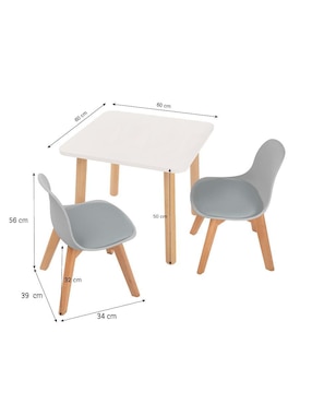 Mesa con silla Duduk