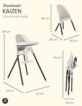 Silla alta Bambineto Kaizen