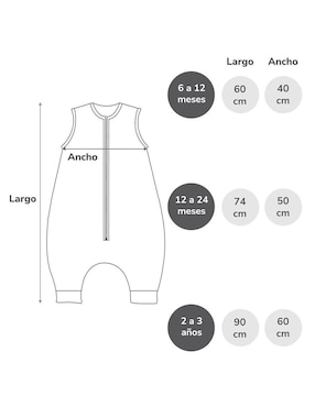 Saco de dormir Nap unisex