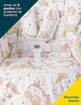 Silla alta Safety 1St Tavola Unicornios