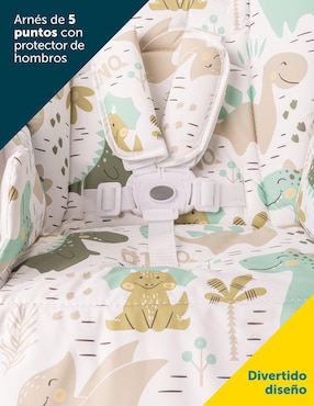 Silla alta Safety 1St Tavola Dinosaurios