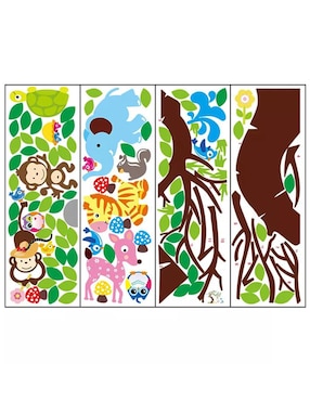 Vinil decorativo para áreas múltiples Dara Baby rectangular