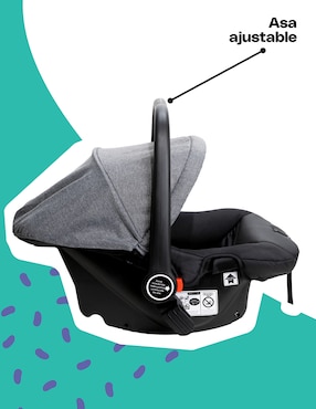 Carriola travel system Safe Travel Cosco plegable