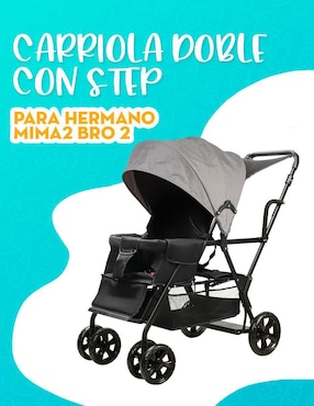 Carriola doble Mima2 plegable