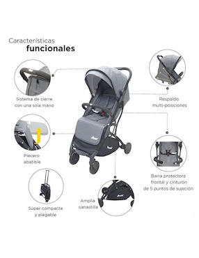 Carriola ultraligera Wing D'Bebé plegable