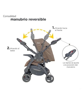 Carriola travel system Travel System Aventura D'Bebé plegable