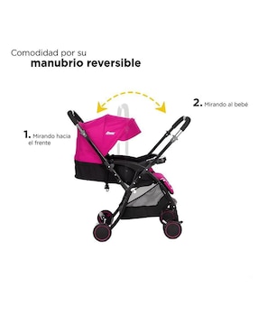 Carriola reversible D'Bebé plegable