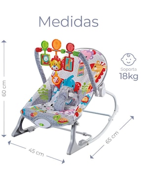 Mecedora eléctrica Wünd de plástico