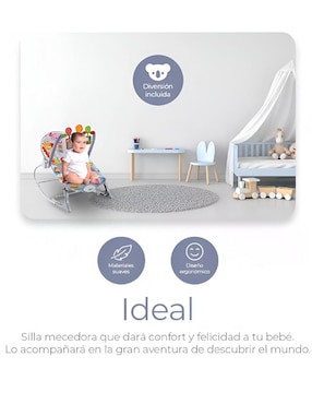 Mecedora eléctrica Wünd de plástico