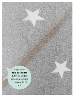 Sábana para cajón de poliéster 300 hilos Nap Estrellas Oxford