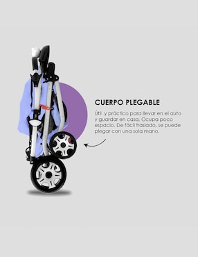 Carriola estándar Baby Unyotons plegable