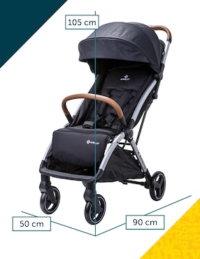 Carriola estándar Auto Slim Fold Safety 1St plegable