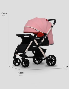 Carriola con portabebé Baby Unyotons de aluminio