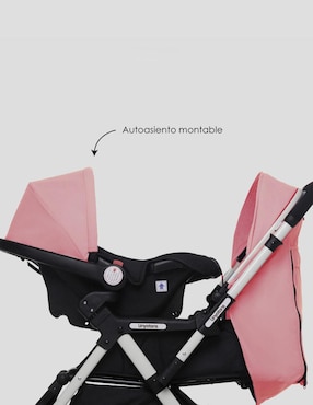 Carriola con portabebé Baby Unyotons de aluminio