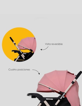 Carriola con portabebé Baby Unyotons de aluminio