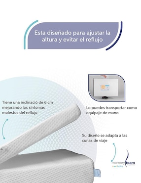 Colchón plegable Memory Foam Baby confort medio