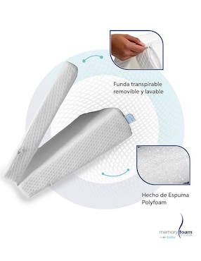 Colchón plegable Memory Foam Baby confort medio