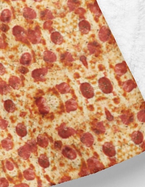 Frazada de tejido punto Juana Gallo Pizza para bebé