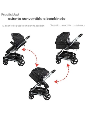 Carriola travel system D'Bebé plegable