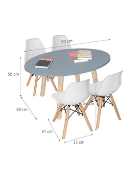 Mesa con silla Duduk