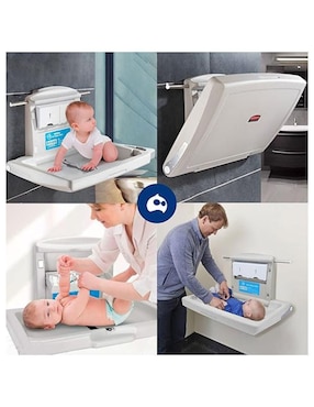 Cambiador Bluelander de tela unisex