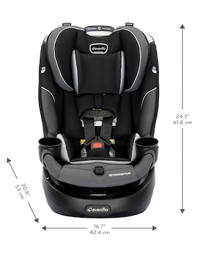 Autoasiento convertible Evenflo Revolve360