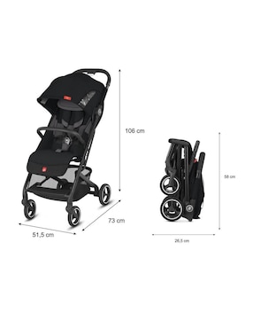 Carriola ultracompacta Qbit Gb plegable